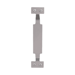 Rectangle Style Handle for Rolling Barn Doors, Satin Nickel