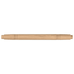 1-1/4" x 19-3/8" Wide Turned Top Rung for Library Ladders, Ash