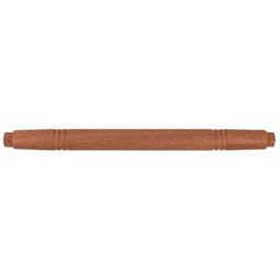 1-1/4" x 19-3/8" Wide Turned Top Rung for Library Ladders, Mahogany