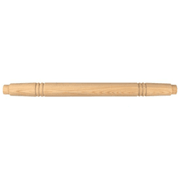 1-1/4" x 19-3/8" Wide Turned Top Rung for Library Ladders, Pine