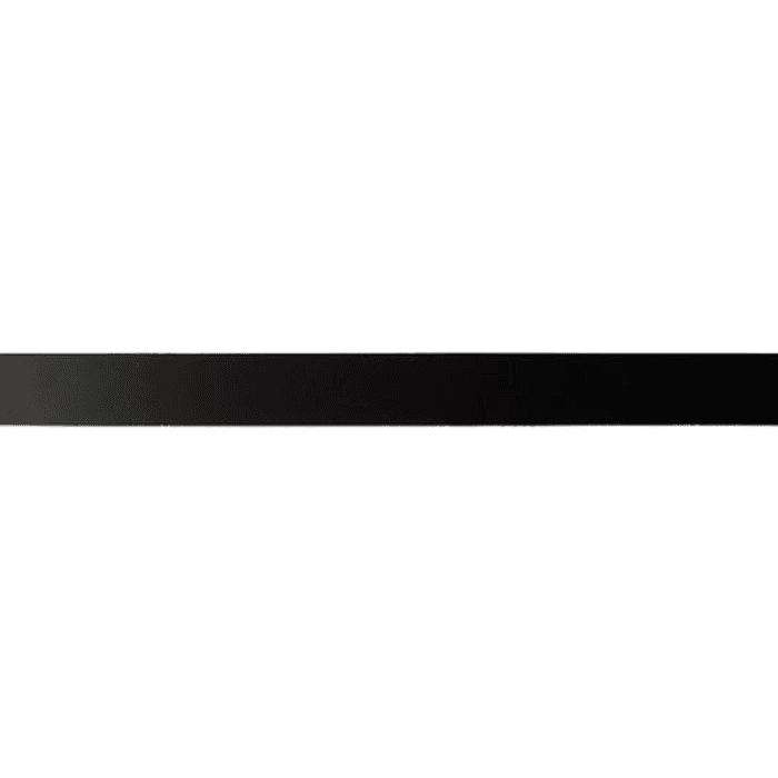 72" Flat Rail for Rolling Barn Doors, Black