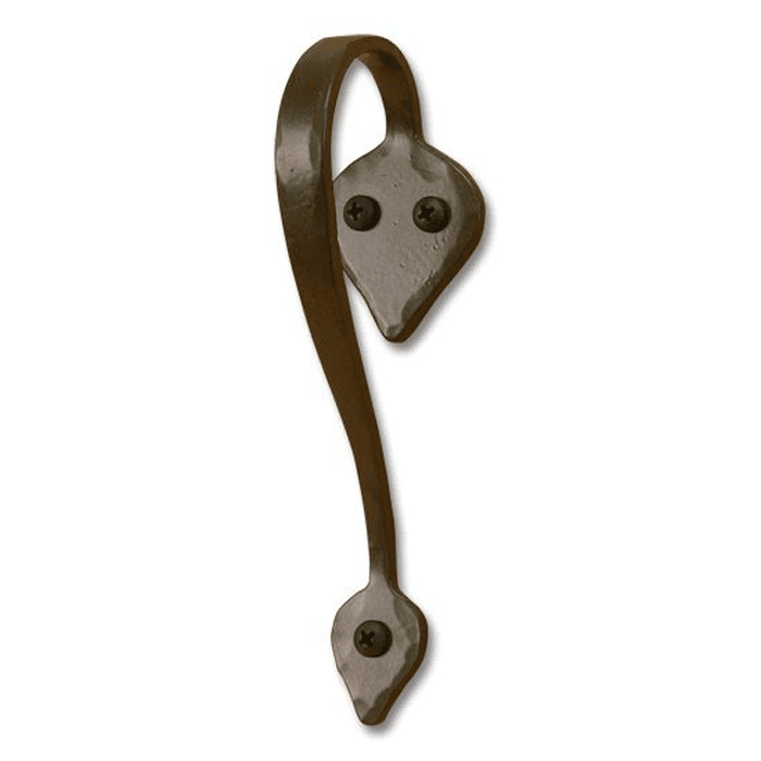Design #2, Hand Forged Handle for Rolling Barn Doors, Oil Rubbed Bronze