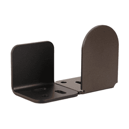 Dome Style Center Guide for Rolling Barn Doors, Bronze