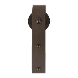 Hook Strap with Roller for Rolling Barn Doors, Oil Rubbed Bronze