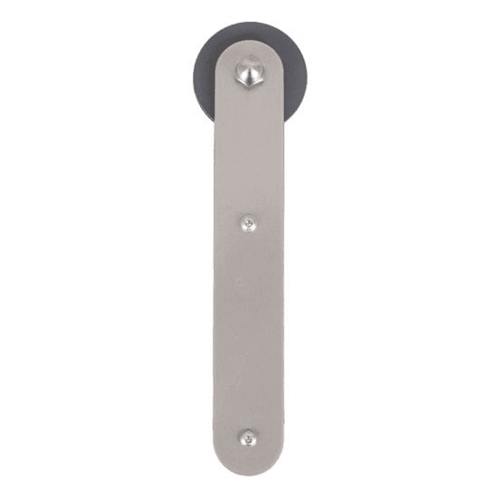 Stick Strap with Roller for Rolling Barn Doors, Black