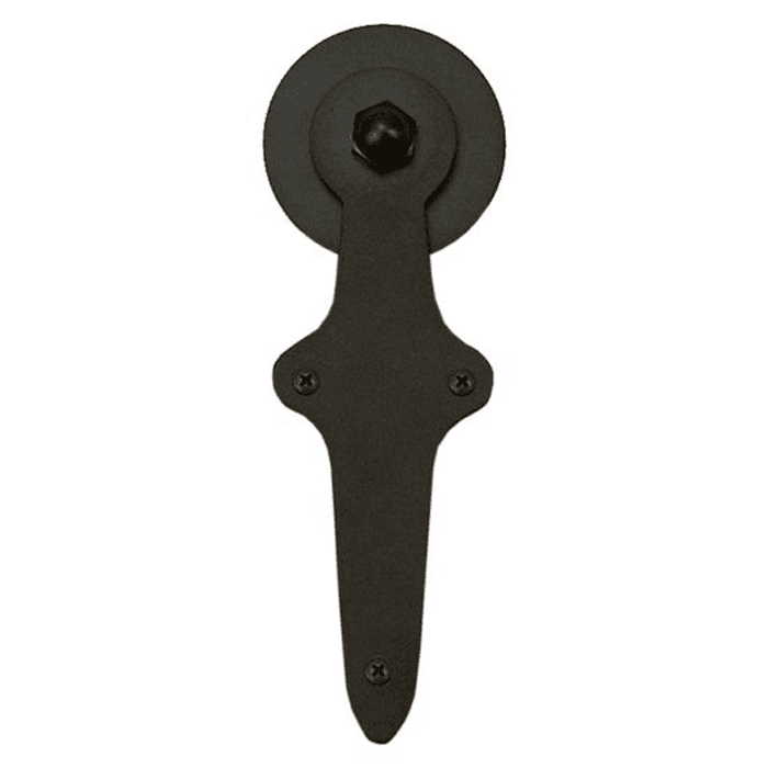 Wright Strap with Roller for Rolling Barn Doors, Black