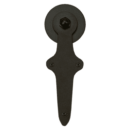 Wright Strap with Roller for Rolling Barn Doors, Black