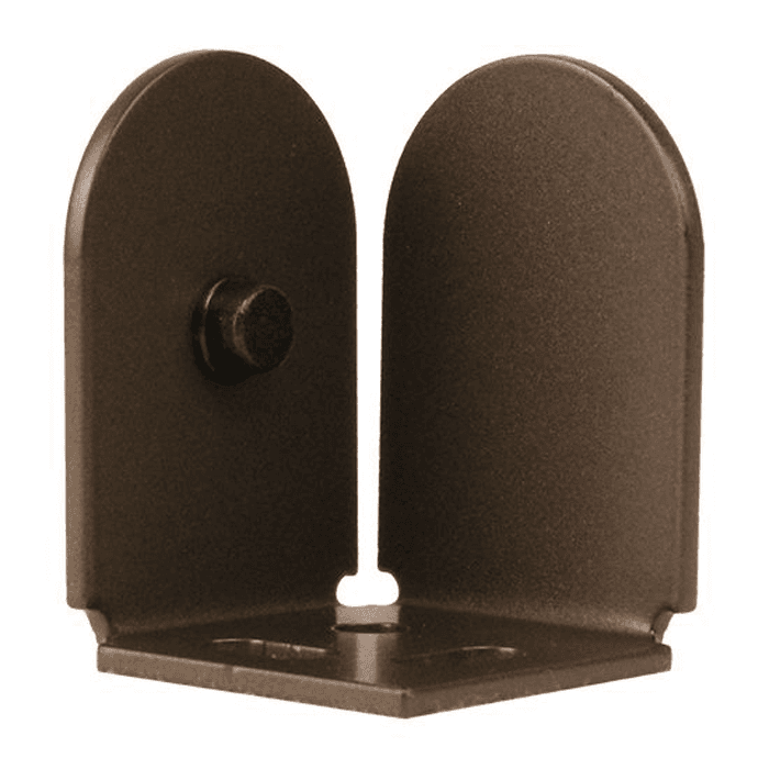 Dome Style Unhanded Stop For Rolling Barn Doors, Oil Rubbed Bronze