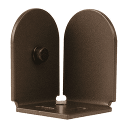 Dome Style Unhanded Stop For Rolling Barn Doors, Oil Rubbed Bronze