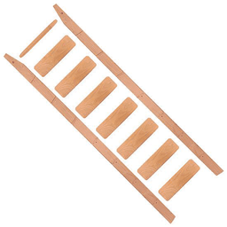 96"x20" Library Ladder Unassembled and Unfinished, Cherry