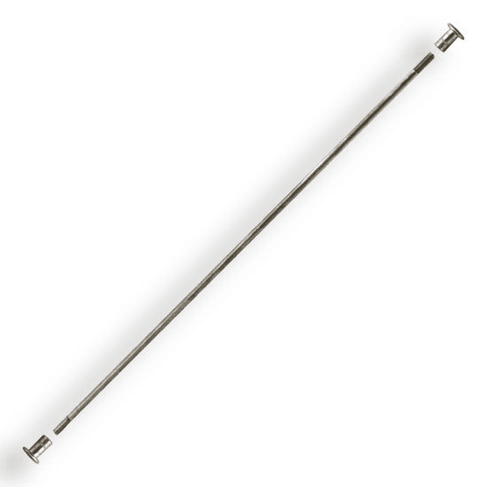 19-5/8" Wide Step Support for Library Ladders, Satin Nickel