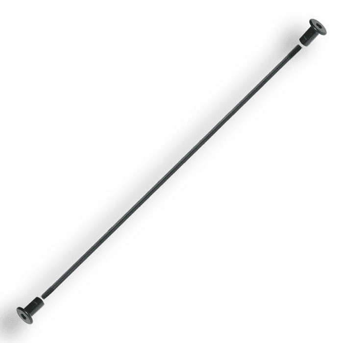 19-5/8" Wide Step Support for Library Ladders, Black