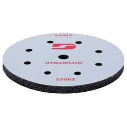 8" Hook and Loop Double-Sided Non-Vacuum Disc Interface Pad, 8 Holes