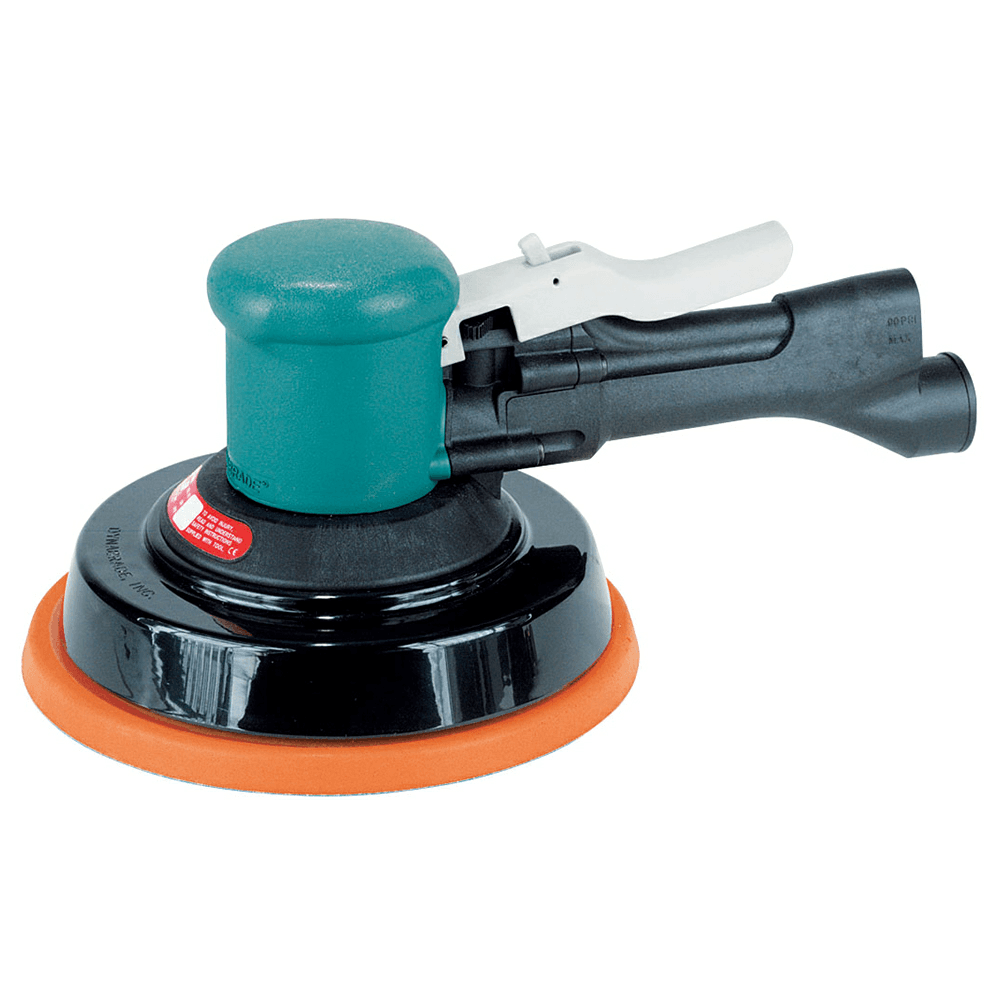 8" Two-Hand Dynorbital Random Orbital Sander, 3/16" Orbit Non-Vacuum with PSA Pad
