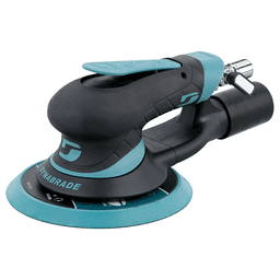 6" Dynorbital Extreme Random Orbital Sander with Speed Regulator, 3/16" Orbit Central Vacuum with 6-Hole Hook & Loop Pad