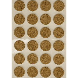 3/8" Cork Door Bumper Pads, Cylindrical, 5000 per Roll