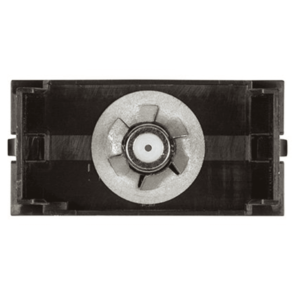 Single F-Connector, Black