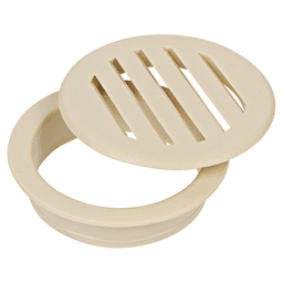 3" Air Vent Grommet Cap Set for 2-1/2" Hole, Putty