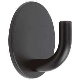 CH5 Single Coat Hook, Matte Black