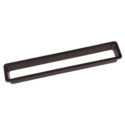 12-1/2" Paper Slot Grommet and Recycle Bin Liner, Walnut Brown