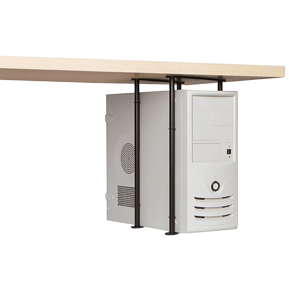 CPU Holder with 18" Rod, Matte Black