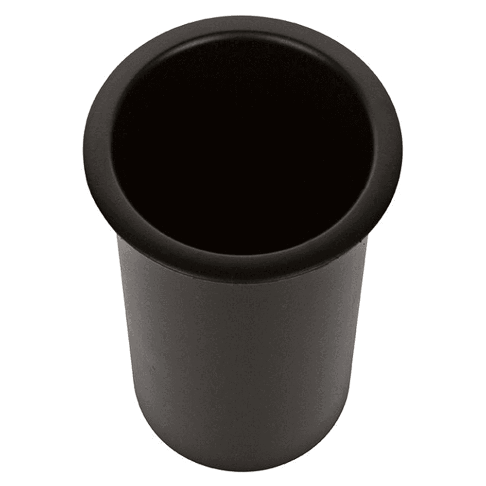 Round Large Curling Iron Holder, Black