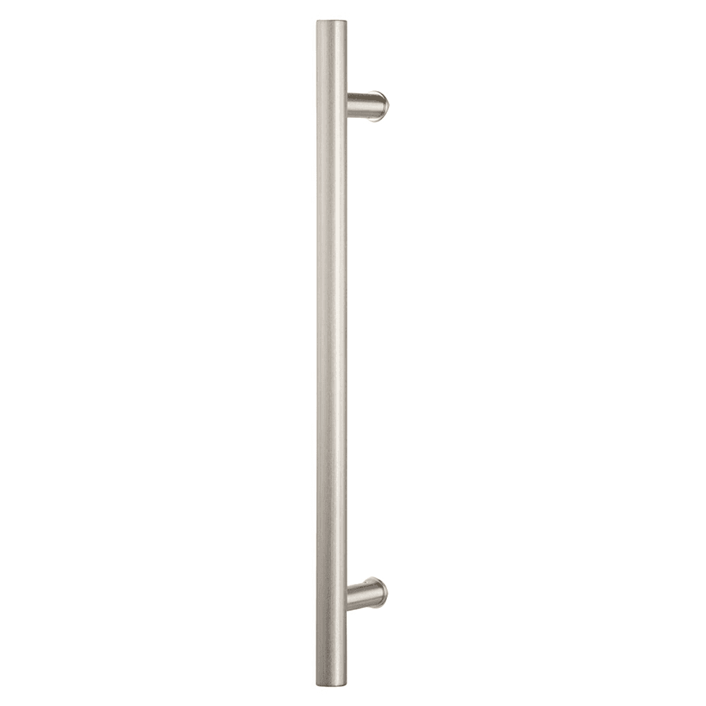 12" Slim Cylindrical Bar Appliance Pull, Satin Nickel