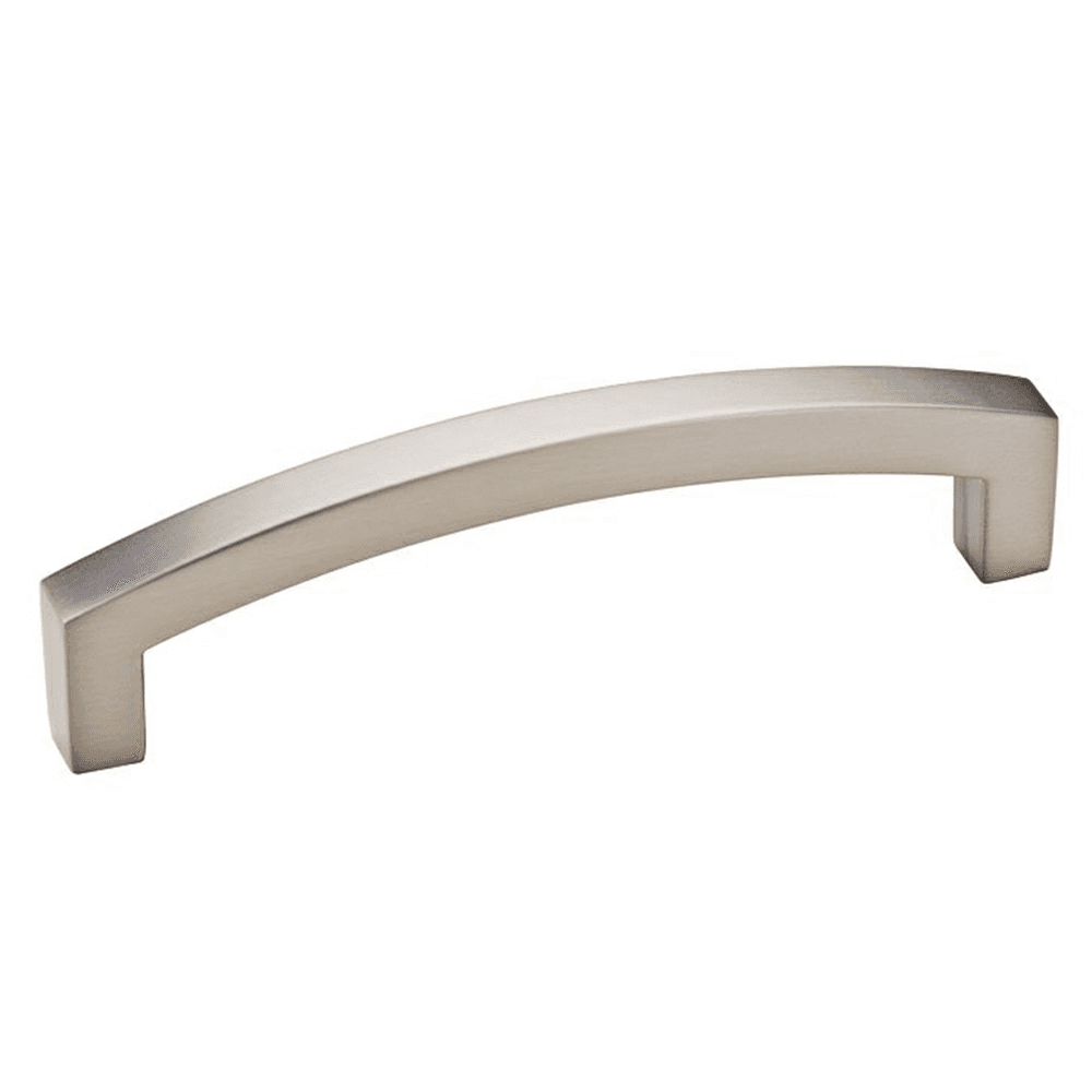 3-25/32" Rounded Square Drawer Pull, Satin Nickel