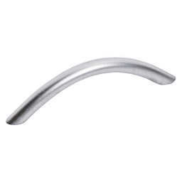 3-25/32" Bow Handle Drawer Pull, Matte Chrome