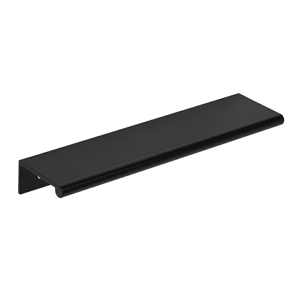 5" Edge Finger Pull, Matte Black