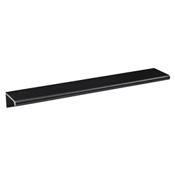 DP3 6" CTC Tab Drawer Pull, Matte Black
