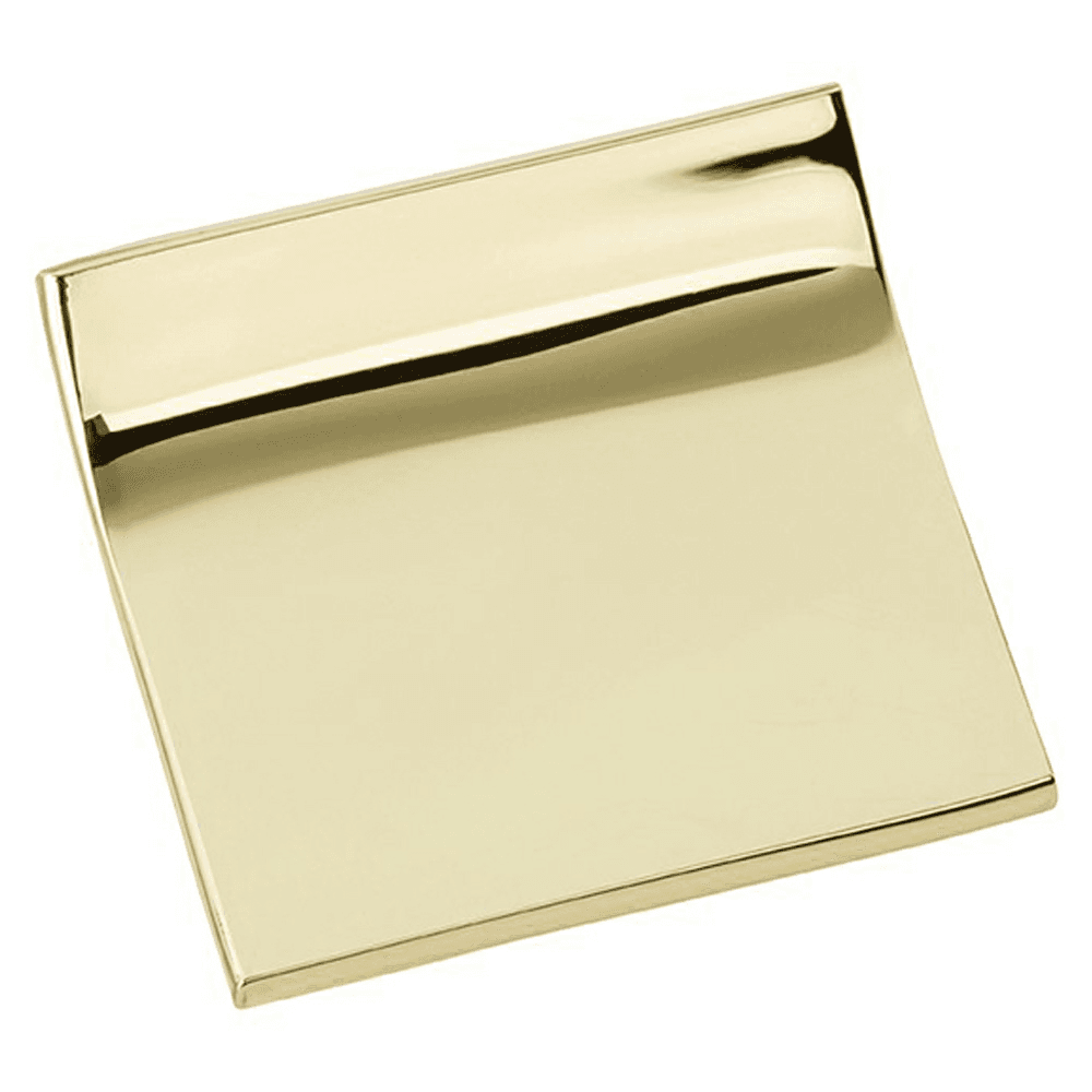 1/2" Burfiend Finger Pull, Polished Brass