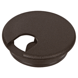 3" Grommet Cap and Liner Set for 2-1/2" Hole, Walnut Brown