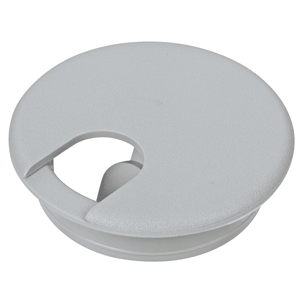 3" Grommet Cap and Liner Set for 2-1/2" Hole, Light Gray