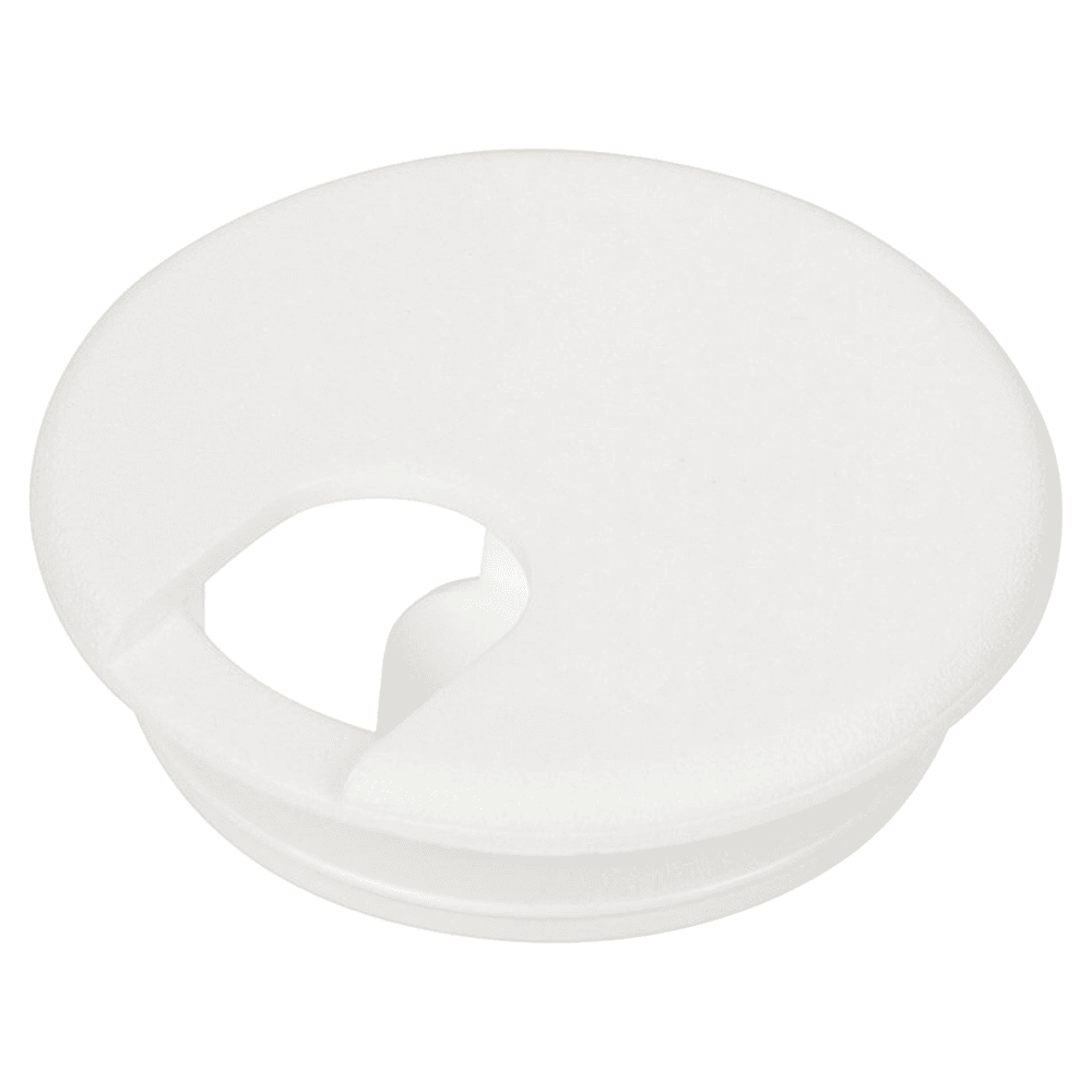 3" Grommet Cap and Liner Set for 2-1/2" Hole, White