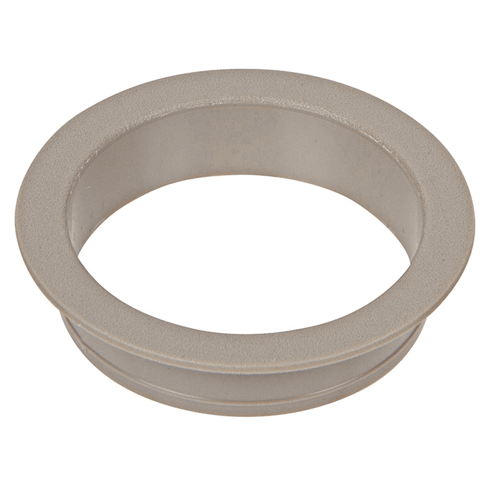 3" Plastic Grommet Sleeve for 2-1/2" Hole, Satin Nickel