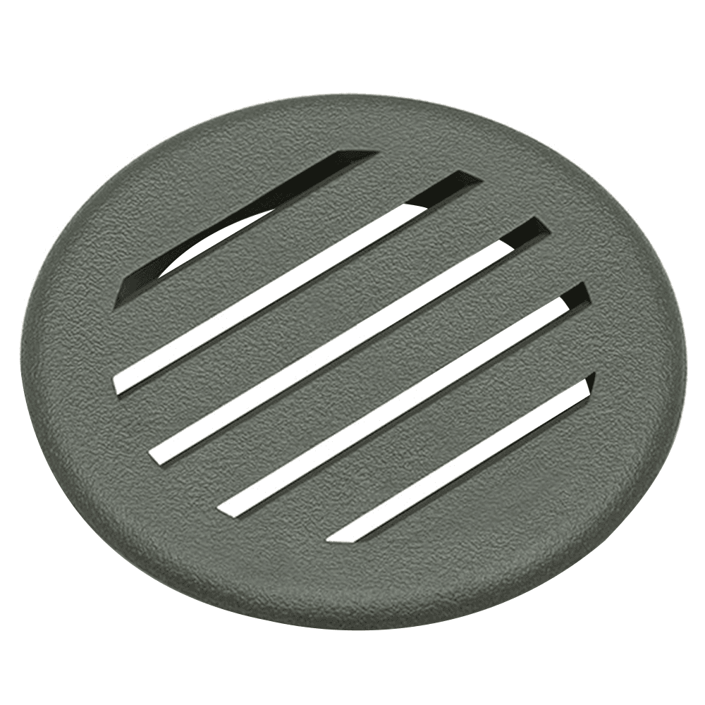 3" Air Vent Grommet Cap for 2-9/32" Hole, Navy Gray