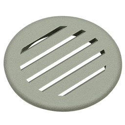 3" Air Vent Grommet Cap for 2-9/32" Hole, Warm Gray