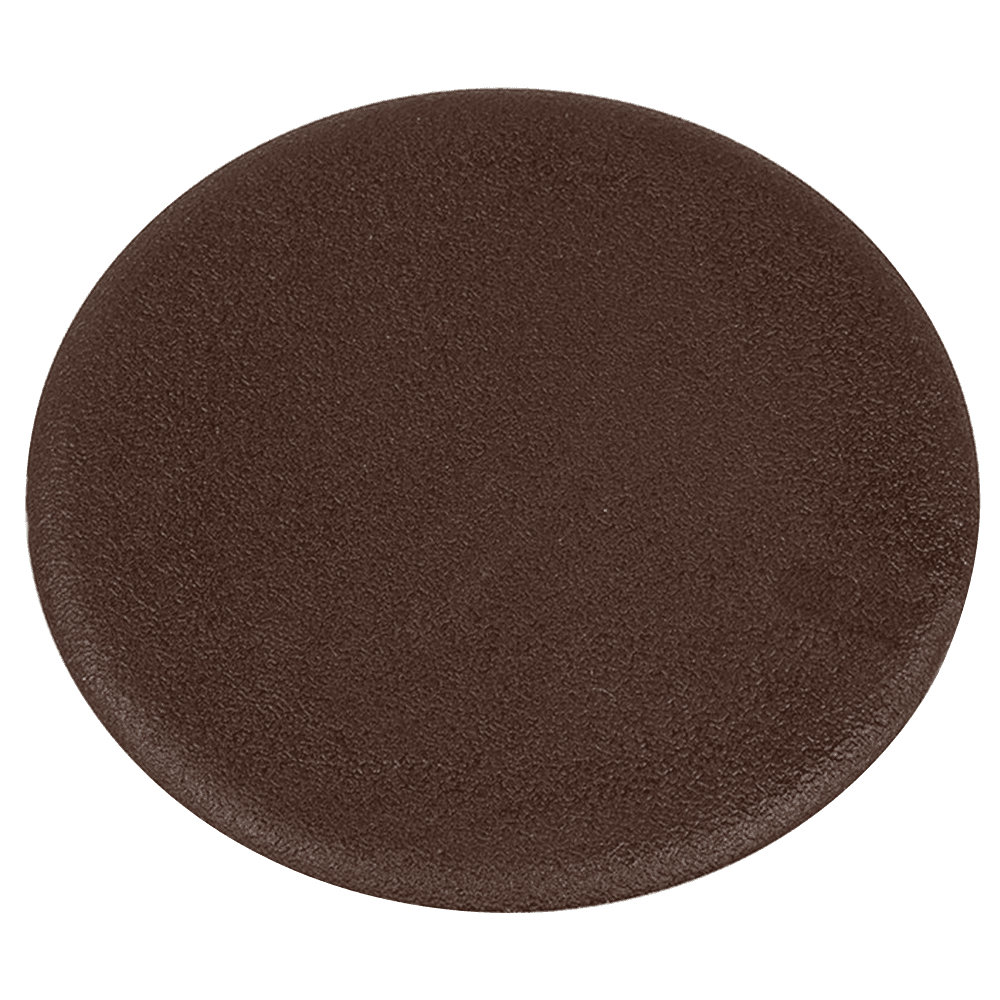 3" No Slot Grommet Cap for 2-9/32" Hole, Walnut Brown