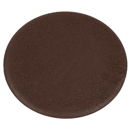 3" No Slot Grommet Cap for 2-9/32" Hole, Walnut Brown
