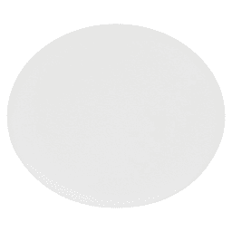 3" No Slot Grommet Cap for 2-9/32" Hole, White