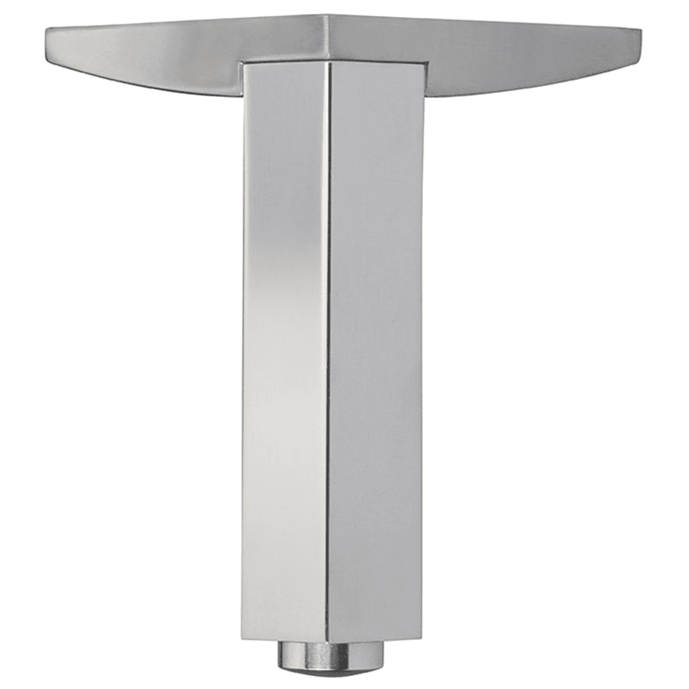 1" Diameter x 4-7/8" High Corner Furniture Leg, Polished Aluminum