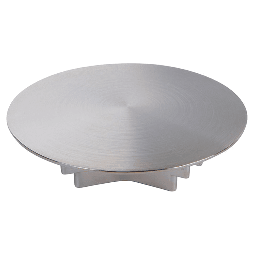 2"/2-1/2" Hover Desk Grommet, Satin Chrome