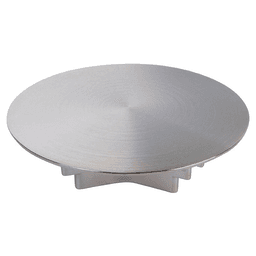 2"/2-1/2" Hover Desk Grommet, Satin Chrome