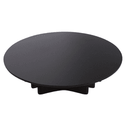 2"/2-1/2" Hover Desk Grommet, Matte Black