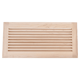15-1/2" Wood Air Vent Grille, Maple
