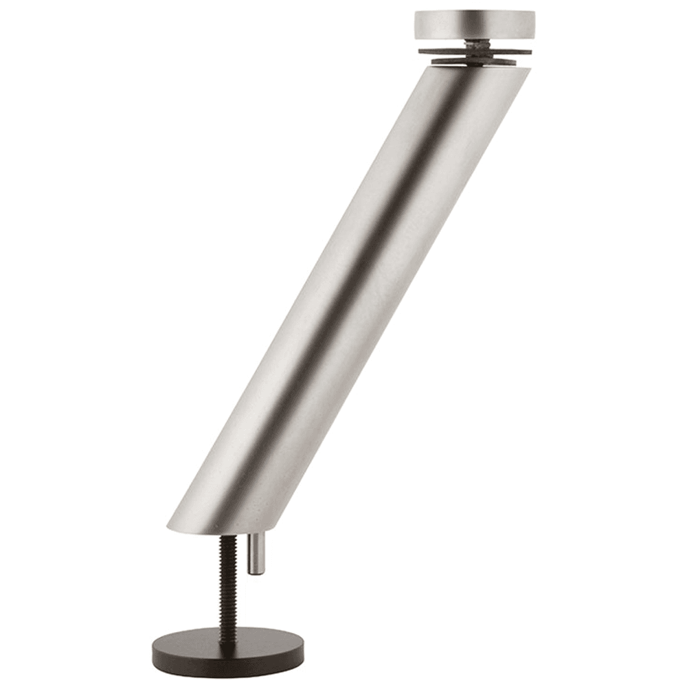 5" x 6" Angled Shelf Bracket, Crystallite Chrome Finish