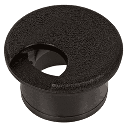 1-5/16" Grommet Cap and Liner Set for 1" Hole, Matte Black