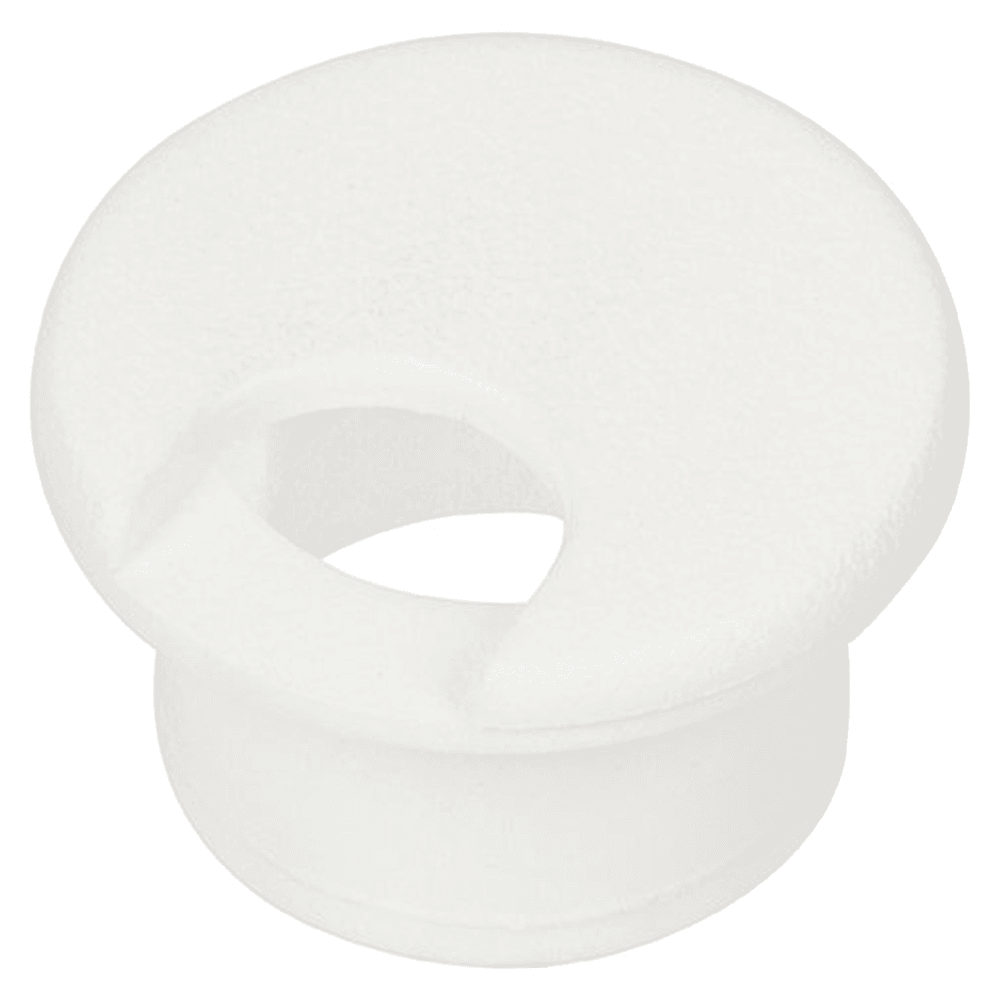1-5/16" Grommet Cap and Liner Set for 1" Hole, White