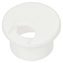 1-5/16" Grommet Cap and Liner Set for 1" Hole, White
